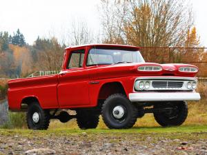 Chevrolet Apache 10 Fleetside Pickup Truck 1960 года
